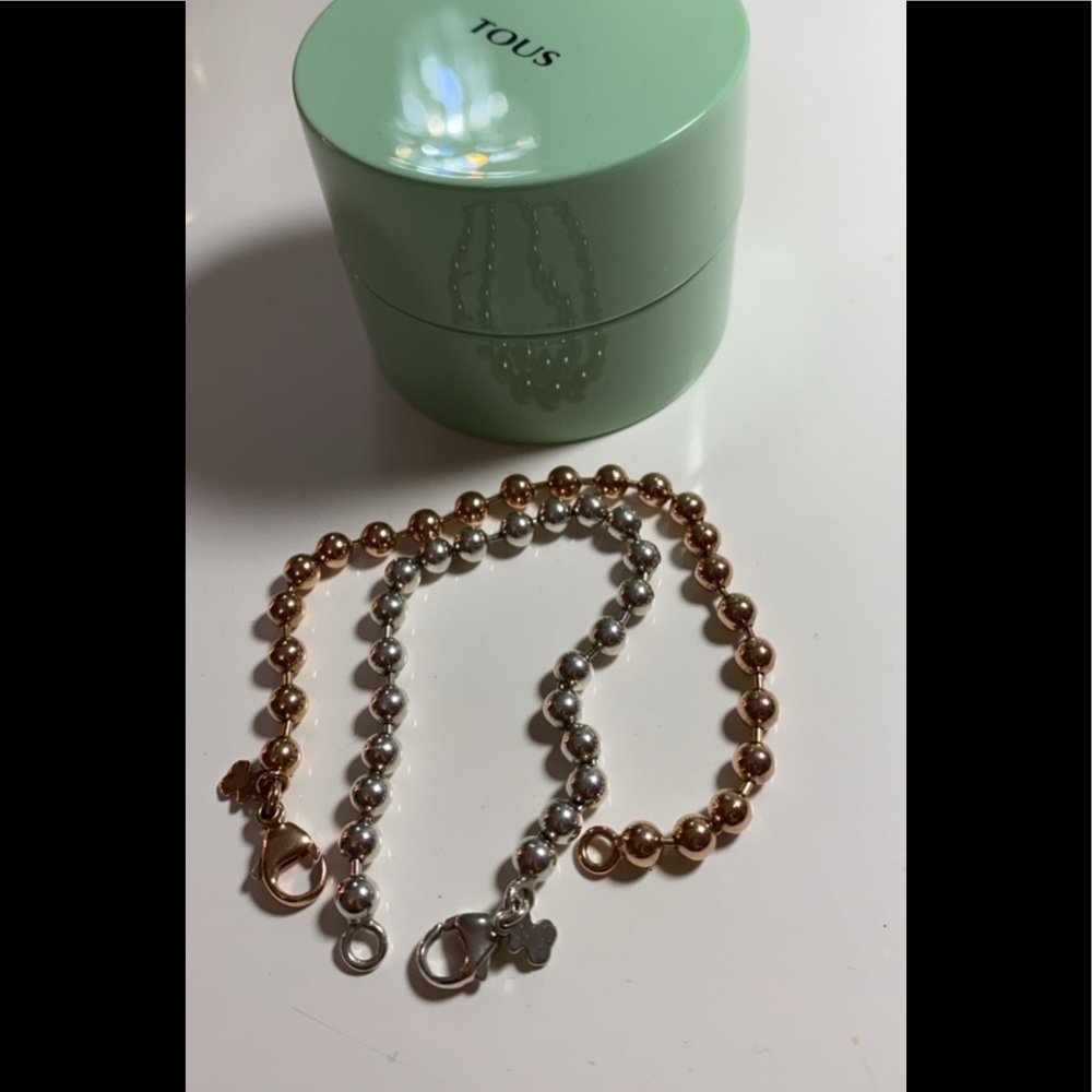 Tous bead bracelet .